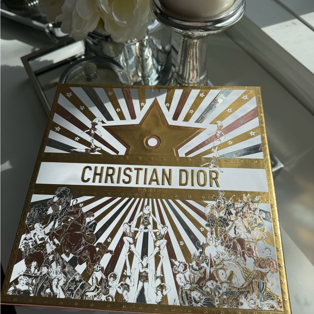 Dior Gold and White Decorative Box